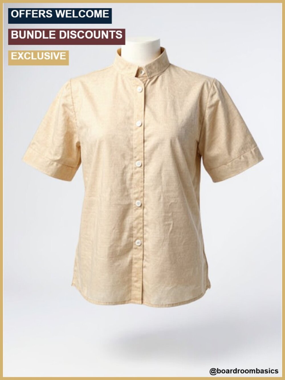Women's Puff Sleeve Blouse Button Down V-Neck Plaid Tops
